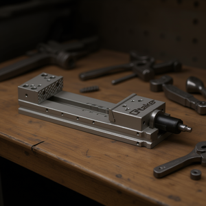 Ttake Hydraulic Modular <b>Vice</b> With Power Unit 200mm Jaw Width Bench Vise - Product Image 3