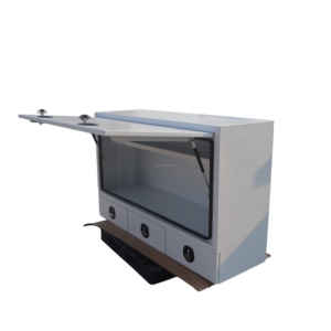 Boîte à outils en aluminium avec tiroirs, IP65, antichoc, finition mate, pour le rangement des outils - Product Image 2