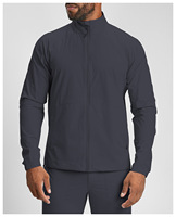 Veste de sport pour homme, nouvelle collection, coupe-vent, haute qualité, fermeture éclair intégrale, logo personnalisé, vente en gros, idéale pour la course à pied et l'entraînement