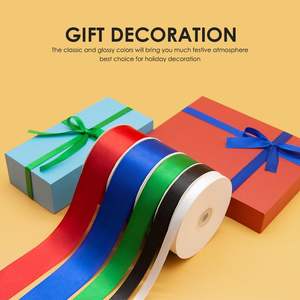 Cinta de raso grosgrain 100% poliéster color rojo vino, al por mayor, de una y dos caras, tamaños 6mm, 1cm, 1.2cm, 1.5cm, 2cm, 2.5cm, 4cm - Product Image 4