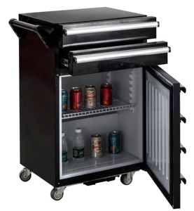Coffre à outils industriel en métal léger résistant à la chaleur Goldenline OEM/ODM avec roulettes pour rangement de garage GL408 Mobile - Product Image 2