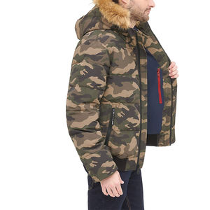 Chaqueta de invierno de alta calidad para hombre, último diseño personalizado, acolchada con tela de lona cálida, precio al por mayor - Product Image 2