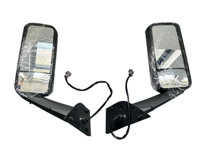Conjunto de Espejo Retrovisor Lateral Negro para <span class=keywords><strong>Freightliner</strong></span> Cascadia 2018-2024, Calefactable y Ajustable Eléctricamente, Reemplaza OEM A22-73907-005 /006 - Product Image 4