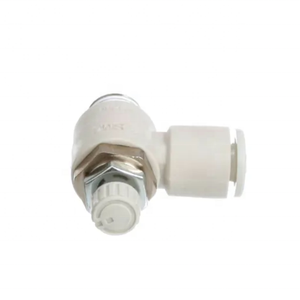 Nuevo controlador de velocidad en línea SMC |   Modelo AS2201F-01-06S con Conexión de Empuje para una Instalación Sencilla y un Control Preciso del Flujo de Aire - Product Image 2