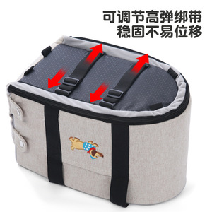 Coussin de siège rectangulaire respirant, imperméable et chaud pour chien et chat, protection de siège avant pour la sécurité des animaux de compagnie en voyage - Product Image 5