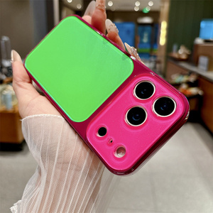 เคสโทรศัพท์มือถือ iPhone 18 17 16 15 14 Pro Max ลายเลนส์นีออนสีรุ้งสดใส แบบไล่เฉดสีดอกทานตะวัน Dopa mine - Product Image 6