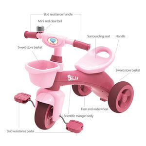 MILI, gran oferta, triciclo para niños, juguete de equilibrio deslizante, bicicleta para niños pequeños para ejercicio y diversión - Product Image 5