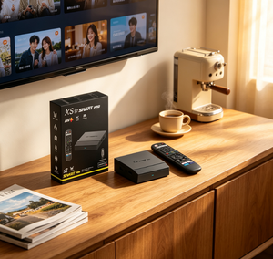 XS97 SMART Pro Smart TV Box Quad Core con Asistente de Voz, Compatible con 4K HDR, Google Play, 1 Año de Garantía, Venta al Por Mayor OEM - Product Image 1