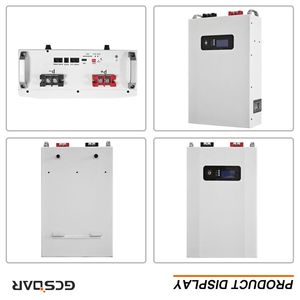 GCSOAR Excellente capacité de batterie 5KWH IP20 Type de montage mural Alimentation par batterie Stockage d'énergie par batterie - Product Image 2