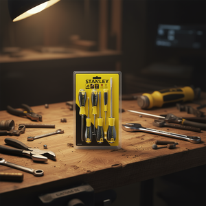 Juego de destornilladores Stanley de 6 piezas, kit esencial para tareas de precisión - Product Image 3