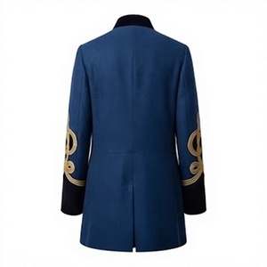 Abrigos de Hombre Estilo Azul, Doble Botonadura, Formales, para Exteriores, Servicio OEM - Product Image 2