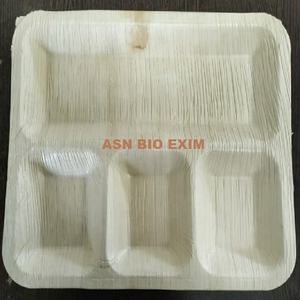 100% Platos y platos de hojas de areca ecológicos naturales cuencos de patrón de plantas grabados fabricados y exportados - Product Image 3