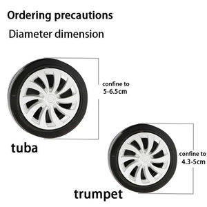Wholesale 4PCS Luggage Wheels Protector Silicone Caster Shoes Travel <b>Suitcase</b> Reduce Noise Guard Cover <b>Accessories</b> - Product Image 2