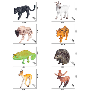 Juego de 32 Figuras de Animales del Bosque, Ecológicas, de PVC, Simulación de Animales, Juguete Educativo para Niños, Colección para el Desarrollo Cognitivo Temprano, Regalo - Product Image 5