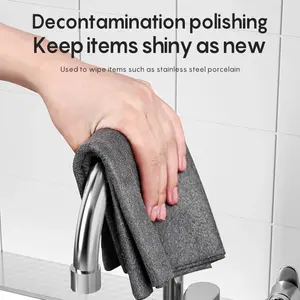 Microfiber Magic Cleaning Cloth Sem Trace E Watermark Magic Cleaning Towel Para Windows, Espelho, Vidro