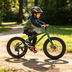 Bicicletta da <span class=keywords><strong>montagna</strong></span> per <span class=keywords><strong>bambini</strong></span> <span class=keywords><strong>con</strong></span> pneumatici fat da 20 pollici, 8 velocità, passaggio cavi interno, pneumatici 20x3, MTB da spiaggia, prezzo di fabbrica, per OEM - Product Image 3