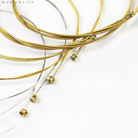Bright Sound 80/20 Copper Content Brass Acoustic Guitar String Set in Bulk Can Be Custom Package