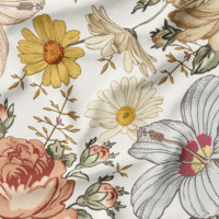 Vente directe des fabricants Tissu en poly double brossé (DBP) imprimé SANS MOQ Échantillons gratuits Impression numérique personnalisée sur tissu