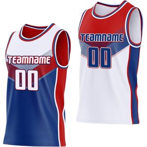 Custom Reversible Basketball Jersey Set Unisex Sublimated Breathable Team Uniforms 420gsm Crew Neck Sleeveless - Product Image 1