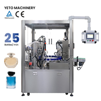 Machine de remplissage automatique de flacons de parfum liquide sans bol vibrant pour la production de flacons en verre et en plastique