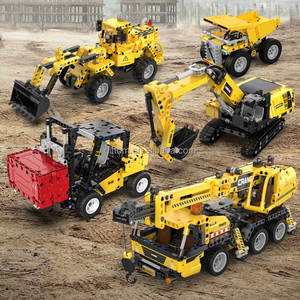 Cada C65003W excavadora pesada juegos <span class=keywords><strong>de</strong></span> bloques <span class=keywords><strong>de</strong></span> construcción camión ingeniería DIY montaje juguetes ladrillos educativos <span class=keywords><strong>para</strong></span> niños - Product Image 3