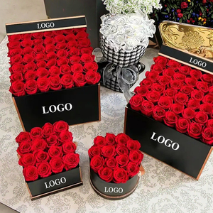 Ingrosso san valentino regalo per la festa della mamma lunga durata di veri e propri fiori immortali stabilizzati per sempre eterna conservata rosa in scatola - Product Image 1