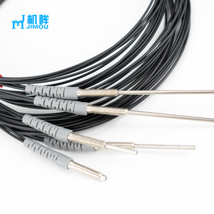 JIMOU Factory Direct M6 Coaxial Multi-Core Fibre Optique Capteur de Réflexion Diffuse Différentes Longueurs <span class=keywords><strong>Tube</strong></span> Convexe Capteur Optique - Product Image 2