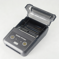 Printer Mini Portabel Nirkabel USB 58mm, Printer Thermal Bluetooth 58mm untuk Android