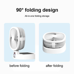 2023 गर्मी की प्रवृत्ति पोर्टेबल मिनी टेबल एयर कूलर पंखे पानी ठंडा धुंध सौर ऊर्जा बैटरी पावर स्रोत कार आउटडोर उपयोग के साथ - Product Image 5