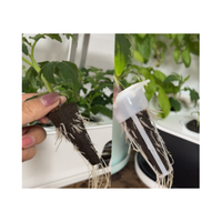 Kit de support pour plantes en bloc de fibre de coco, éponges de démarrage pour semis, éponges de culture rechargeables, écologiques, à forte rétention d'eau