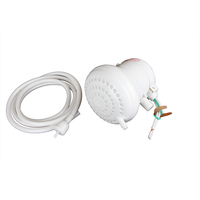Douche électrique sans réservoir 220 volts, tête de douche électrique instantanée en plastique pour extérieur