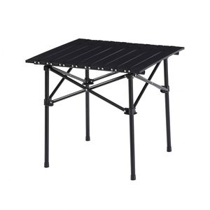 Table de pique-nique pliable portable avec logo personnalisé, prix promotionnel, tables en métal pour le camping, la randonnée, la pêche, les voyages, la plage - Product Image 4