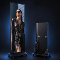 Pantalla LED Plegable de Paso Fino P1.53 para Interiores, de Alta Luminosidad, Personalizable para Publicidad en Eventos y Exposiciones, en Oferta