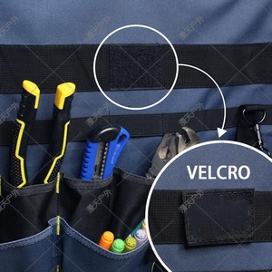 Multi-Pocket <b>Tool</b> <b>Bag</b> Hanging Oxford Cloth <b>Tool</b> Storage <b>Bag</b> 15-19 Pockets Multi-Function For Workshop Garage Use - Product Image 4