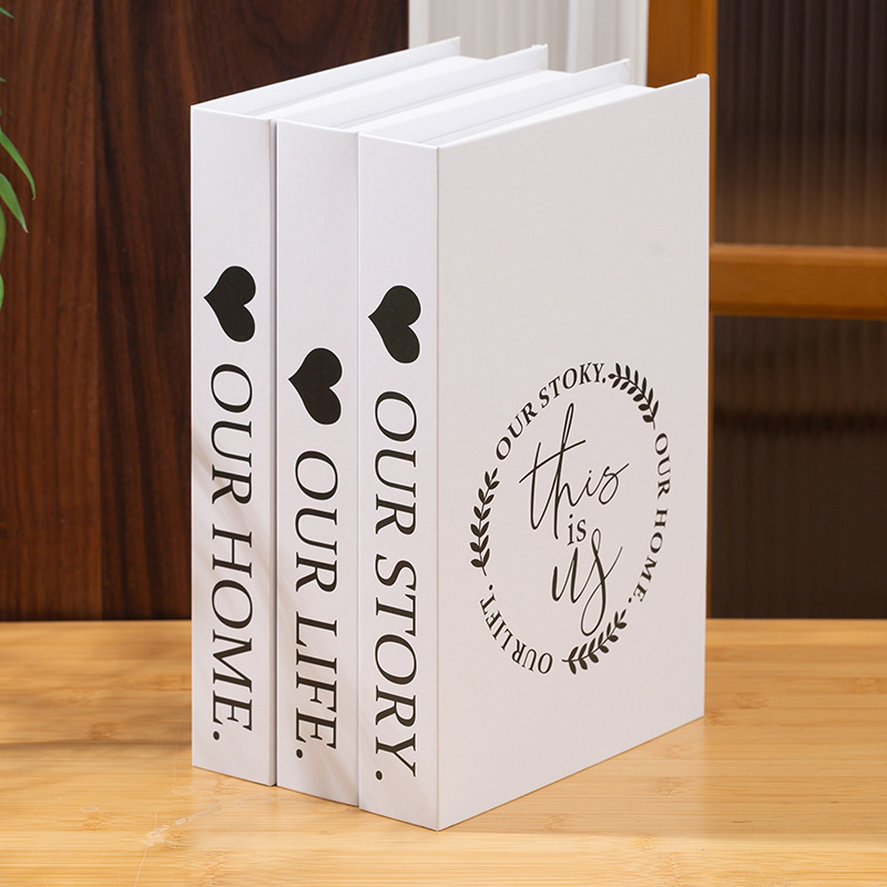 Caja plegable individual para libros "Love (our home)"