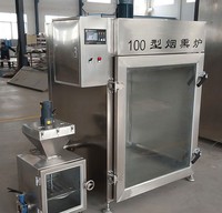 Divers modèles commerciaux Saucisse Dmoke Machine Four à viande fumée Machine à fumer la viande