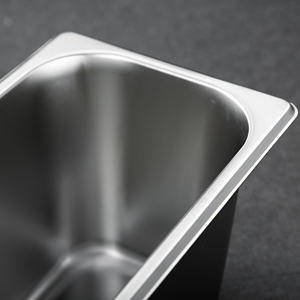 Équipement de restauration de haute qualité, conteneur de stockage des aliments en acier inoxydable 1/3, casseroles gastrom GN Pan avec couvercle - Product Image 2