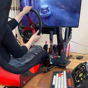 Precio de fábrica OEM Palanca Secuencial <span class=keywords><strong>Simracing</strong></span> DIY 4080 perfil de aluminio Sim Rig chasis marco coche juego simulador de conducción - Product Image 6