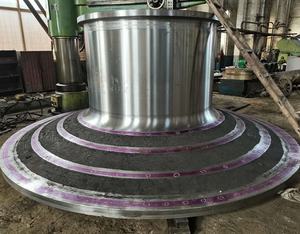 OEM सीमेंट संयंत्र बड़े आकार कास्टिंग स्टील धातु गेंद मिल Trunnion धातु गेंद चक्की अंत कवर - Product Image 2