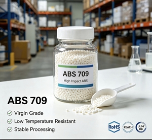 เม็ดพลาสติก ABS 709S เกรดเวอร์จิ้น ความแข็งแรงสูง ทนความร้อนสูง ทนสารเคมี เหมาะสำหรับการฉีดขึ้นรูป วัตถุดิบสำหรับพลาสติกขนาดใหญ่ - Product Image 2