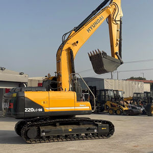 เครื่องขุดเจาะไฮดรอลิก22ตันเครื่องขุดฮุนได220LC 9วินาทีสภาพดีเยี่ยม - Product Image 1