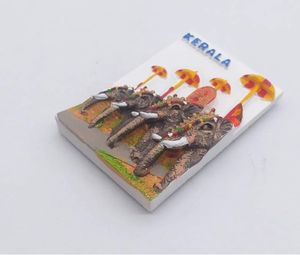 راتنج ثلاثي الأبعاد مغناطيس ثلاجة مجموعة كيرالا تذكارية راتنج مشغولات يدوية - Product Image 6