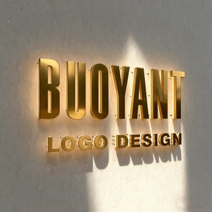 Outdoor Sign Board <b>Led</b> Acrylic Backlit Channel <b>Letters</b> Stainless Steel Metal Logo Shop Store 3d Business Sign - Product Image 4
