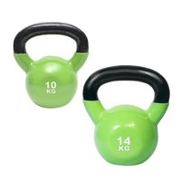 Kettlebells en fonte de 12kg 9 lb réglables détachables en argent pour musculation de bâtiment