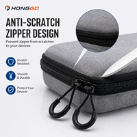 Étui de rangement périphérique pour mobile, coque rigide en EVA, étui de rangement électronique spécialisé, design multi-compartiments, boîte à gadgets professionnelle