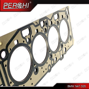 Junta de culata de motor N47 D20 para <span class=keywords><strong>BMW</strong></span> X3 E83 3 Touring E91 320 d 1 <span class=keywords><strong>Coupe</strong></span> <span class=keywords><strong>E82</strong></span> 120 D junta de culata 11127806247 11128506129 - Product Image 6