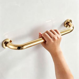 Barras de apoyo Junsway de 40 cm, de aluminio pulido, barandilla de seguridad para baño, escaleras y inodoro - Product Image 3