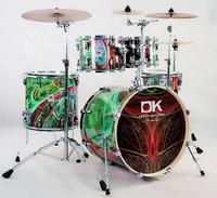 Batterie de percussions acoustique en bois de qualité supérieure, taille standard
