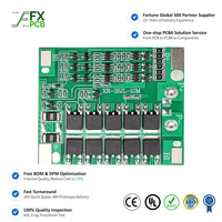 Servicio de ensamblaje de PCB llave en mano personalizado, BMS de equilibrio activo OEM 4S-32S, servicio de PCBA SMT para paquetes de baterías LFP