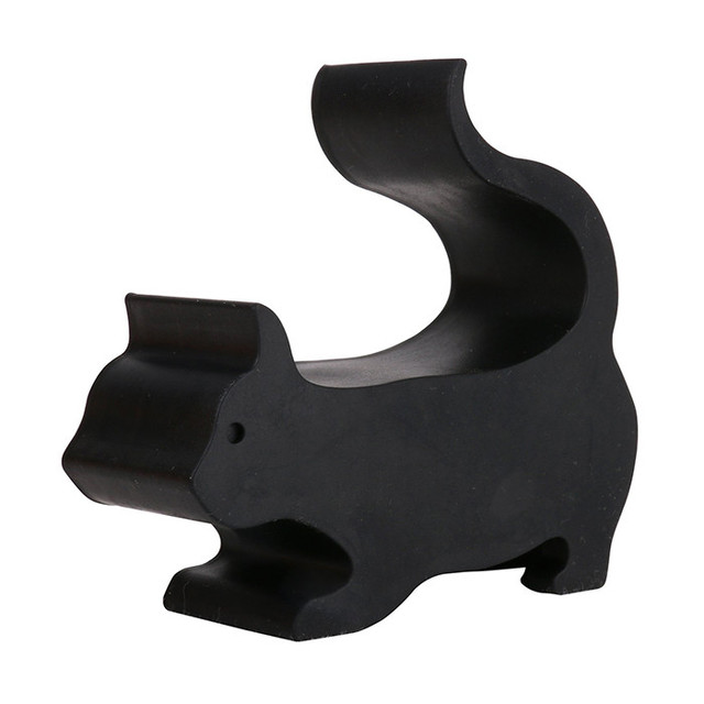 Weivista Nordic Minimalist Animal Cat Phone Holder Resin Sculpture 100% Handmade Environment Friendly Art Home Decoration